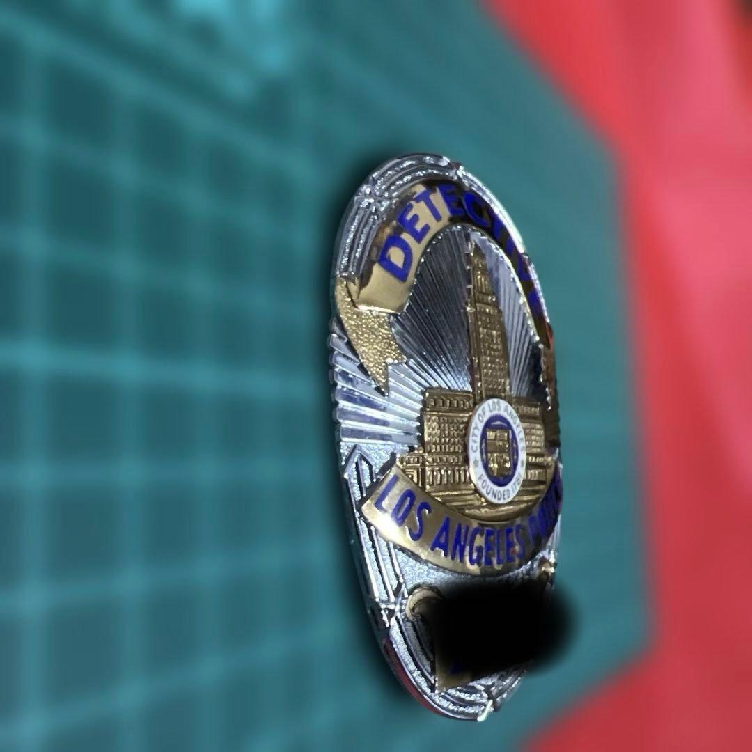 その他 LAPD DETECTIVE BADGE