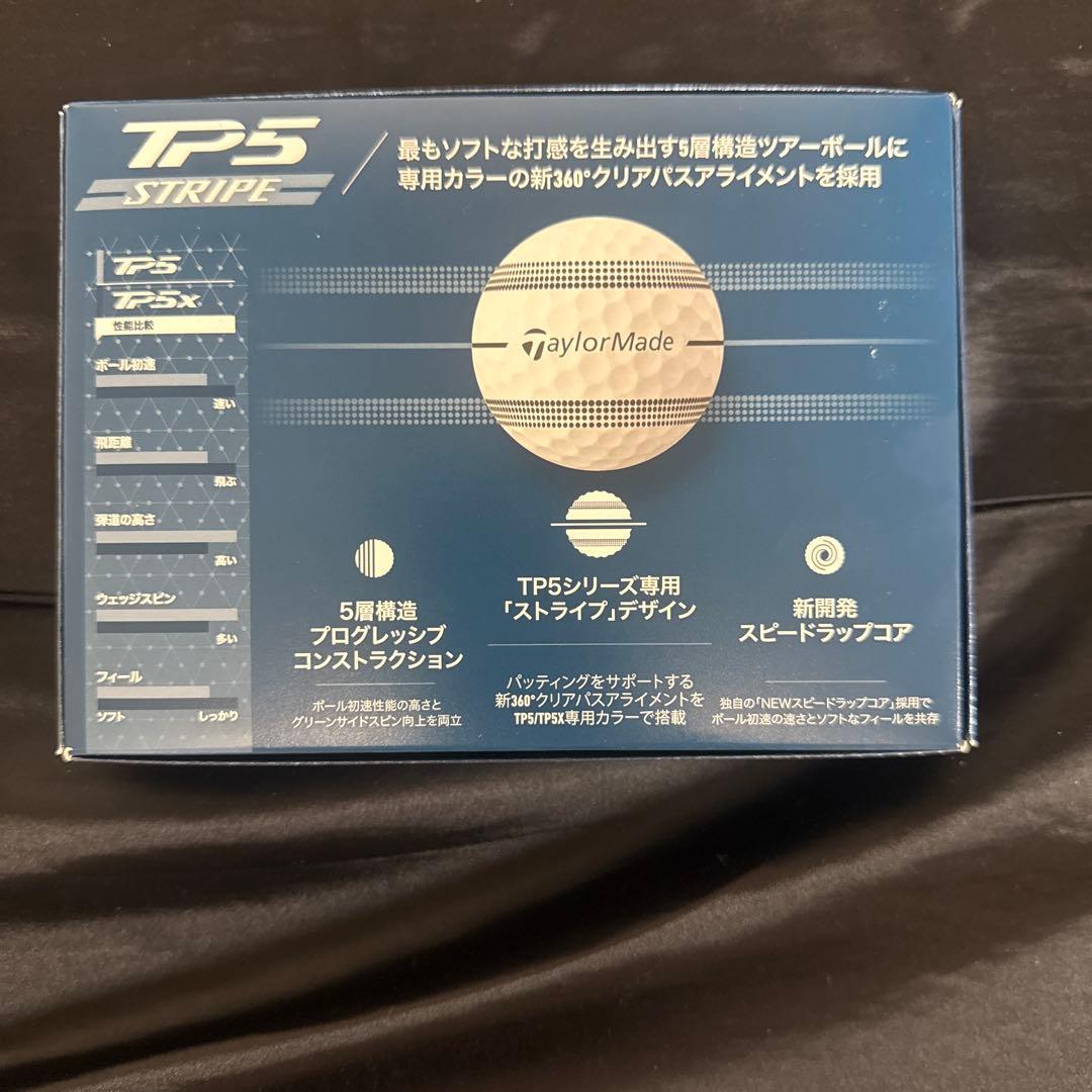 TaylorMade TP5 STRIPE ゴルフボール（3ダース）