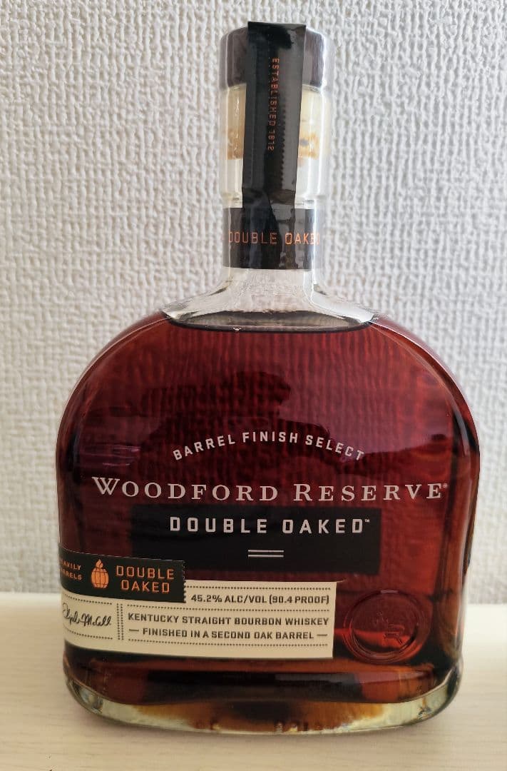 ★ウッドフォードリザーブ　ダブルオークド　750ml 45.2% Alc