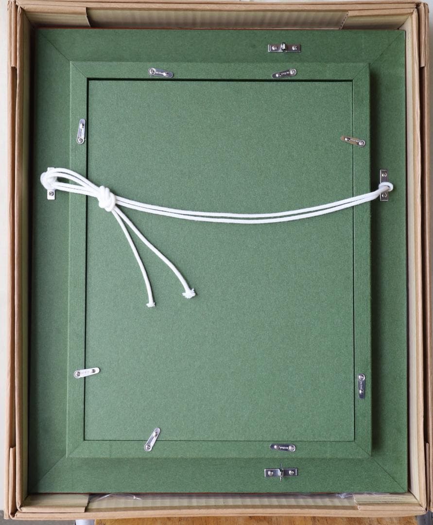 『風に添う』　油彩肉筆画