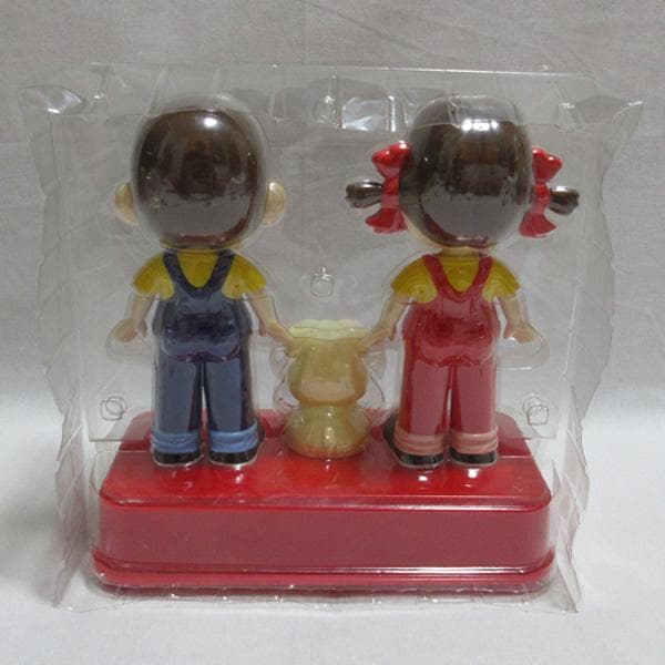 不二屋ペコちゃんポコちゃん６０周年記念ペコポコ首ふり人形箱付き非売品当選品首振り