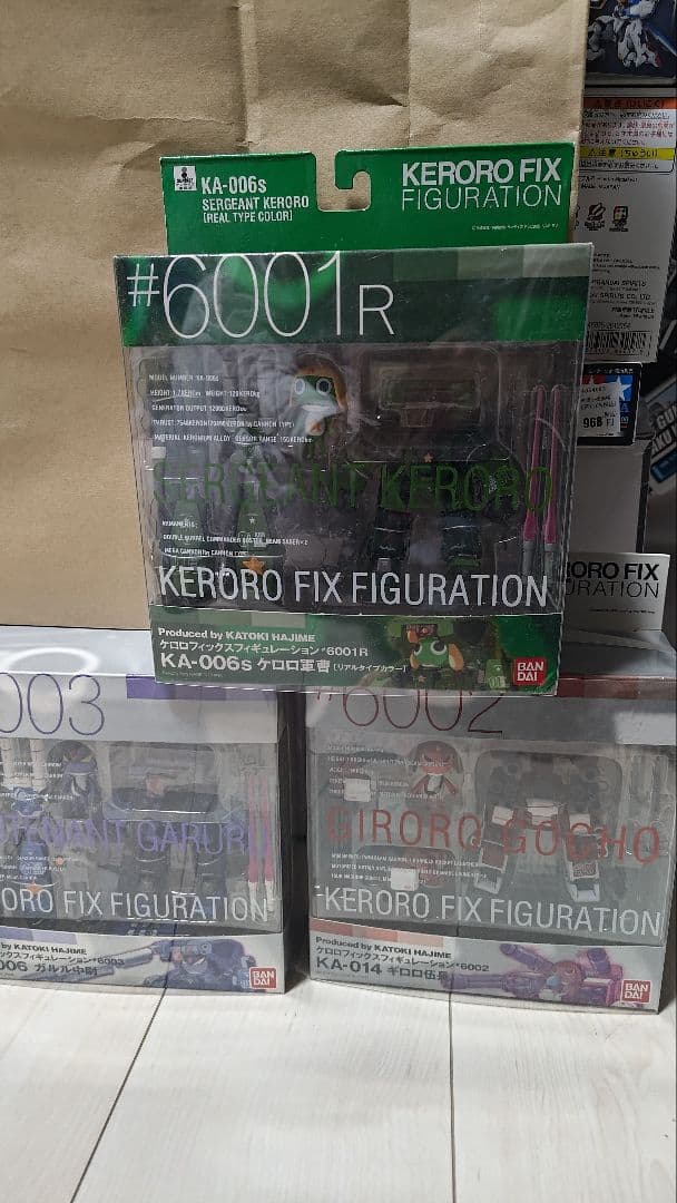 KERORO FIX FIGURATION ケロロ　ギロロ　ガルル　三種セット