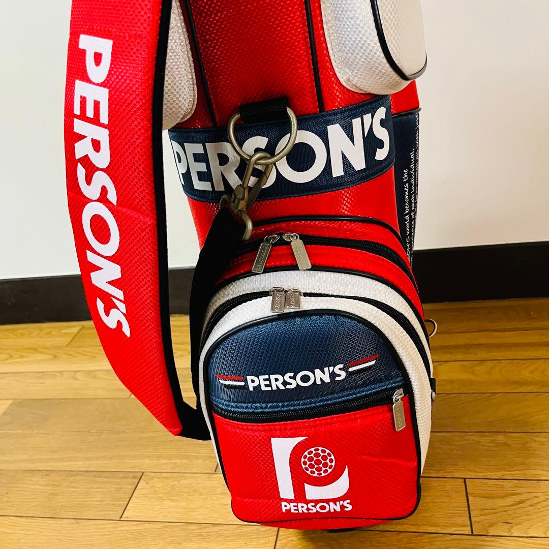 PERSON`S パーソンズ ゴルフバッグ・キャディバッグ　送料込み