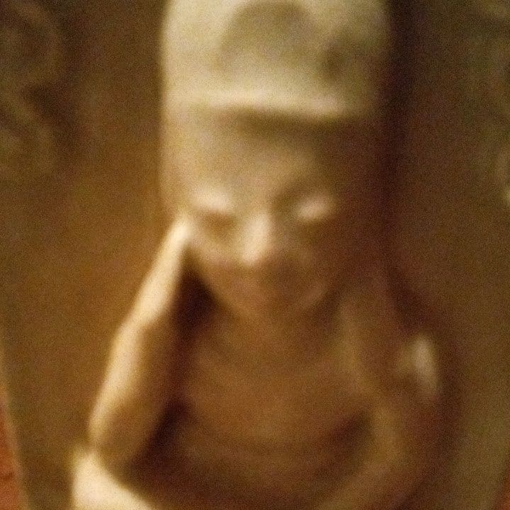 中国陶磁器　定窯　観音像