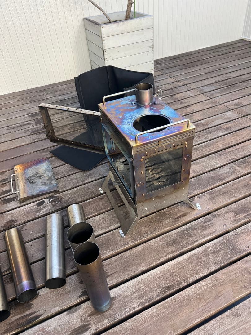 POMOLY ポモリー　Dweller Max Ti 3 チタン薪ストーブ