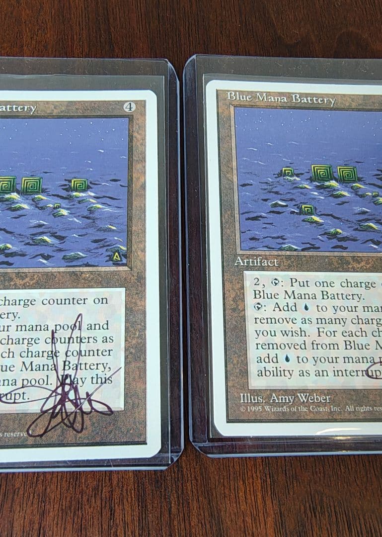 MTG　Blue Mana Battery AP　アーティストプルーフ　アート