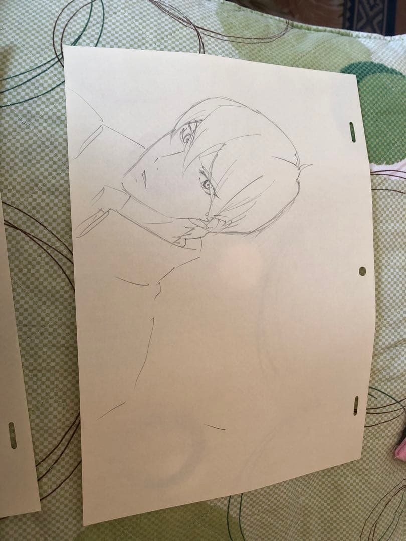 ③ UN-GO 直筆レイアウト2枚 (検索用 原画 設定資料 動画)