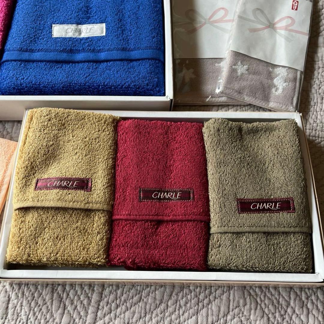 新品未使用 CHARLIE シャルレ タオルセット まとめ売り