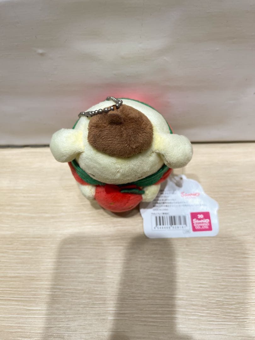 タグ付き美品　ポムポムプリン　もぐもぐ果物マスコット