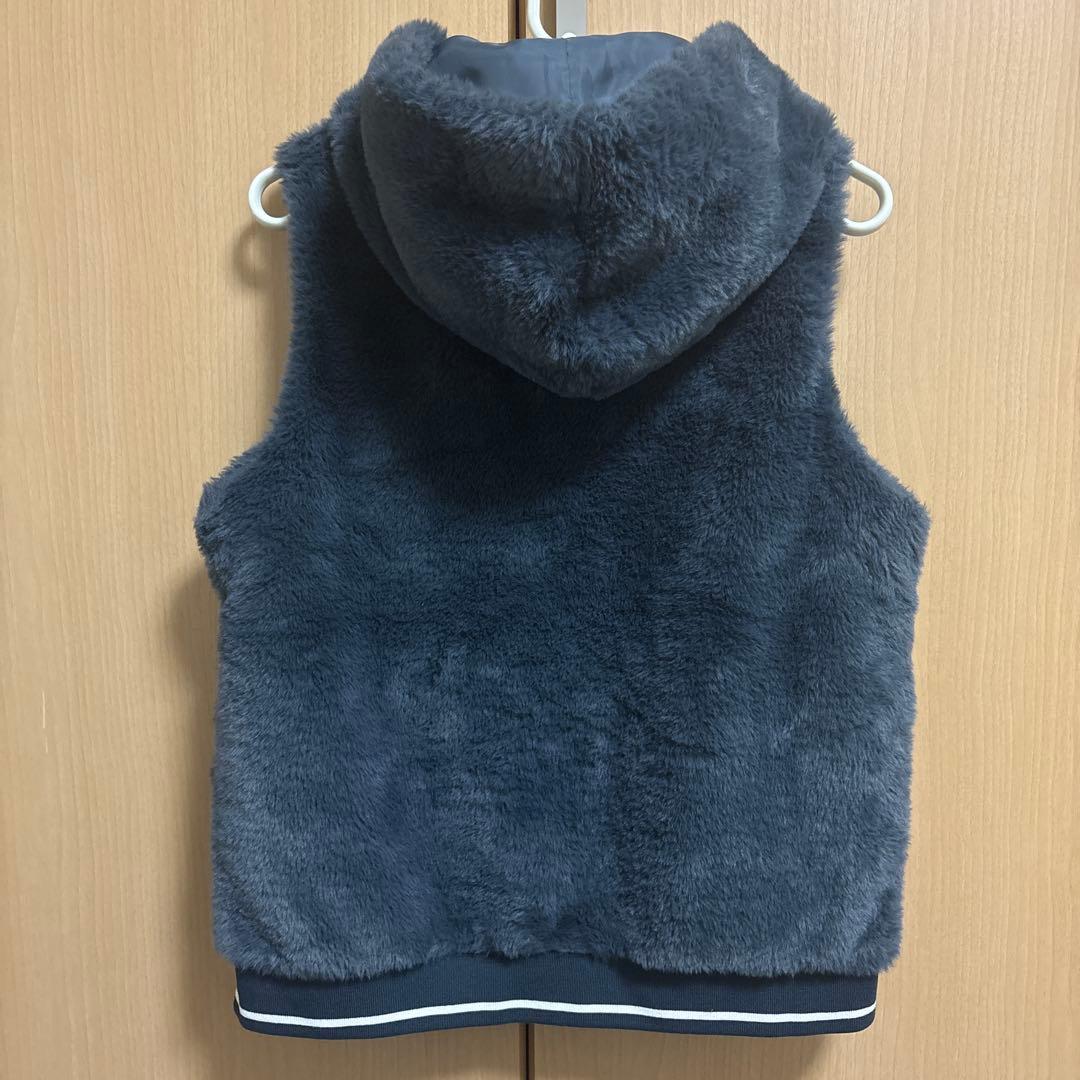 【新品未使用】 FILA テニス レディース ファーベスト グレー Mサイズ