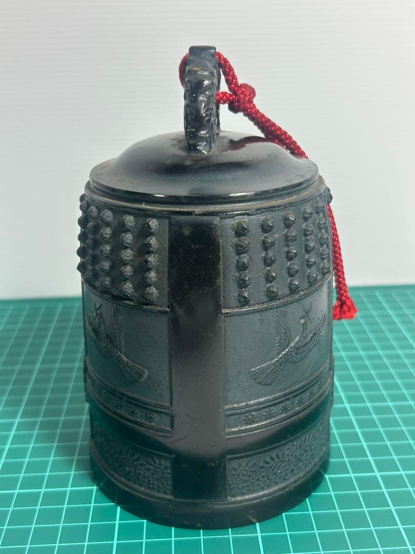 銅製 平和の鐘 置物 仏教美術 古美術 骨董 仏具 BELL OF PEACE