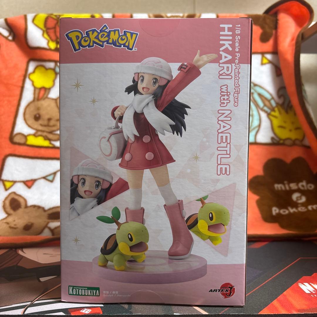 ポケットモンスター　HIKARI with NAETLE 1/8フィギュア