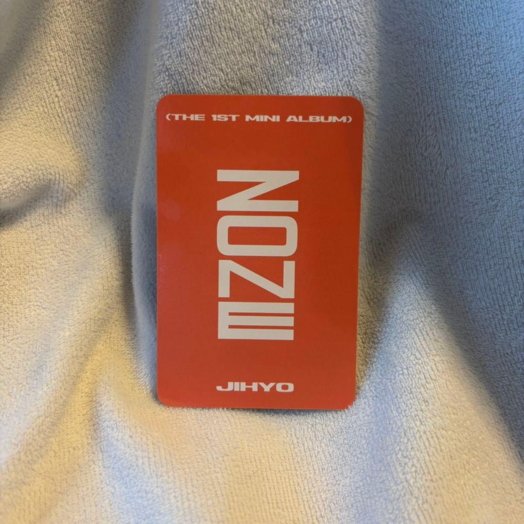 TWICE ジヒョ ZONE Yes24 デジパ 特典 トレカ　デジパック