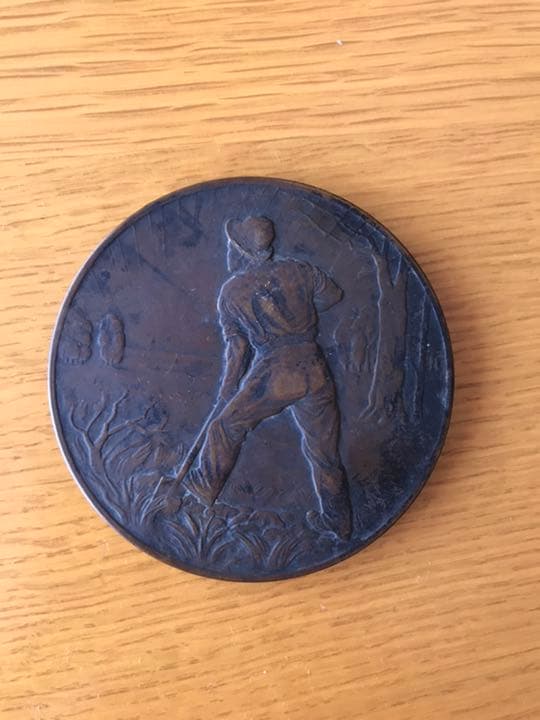 萬年社　　メダル