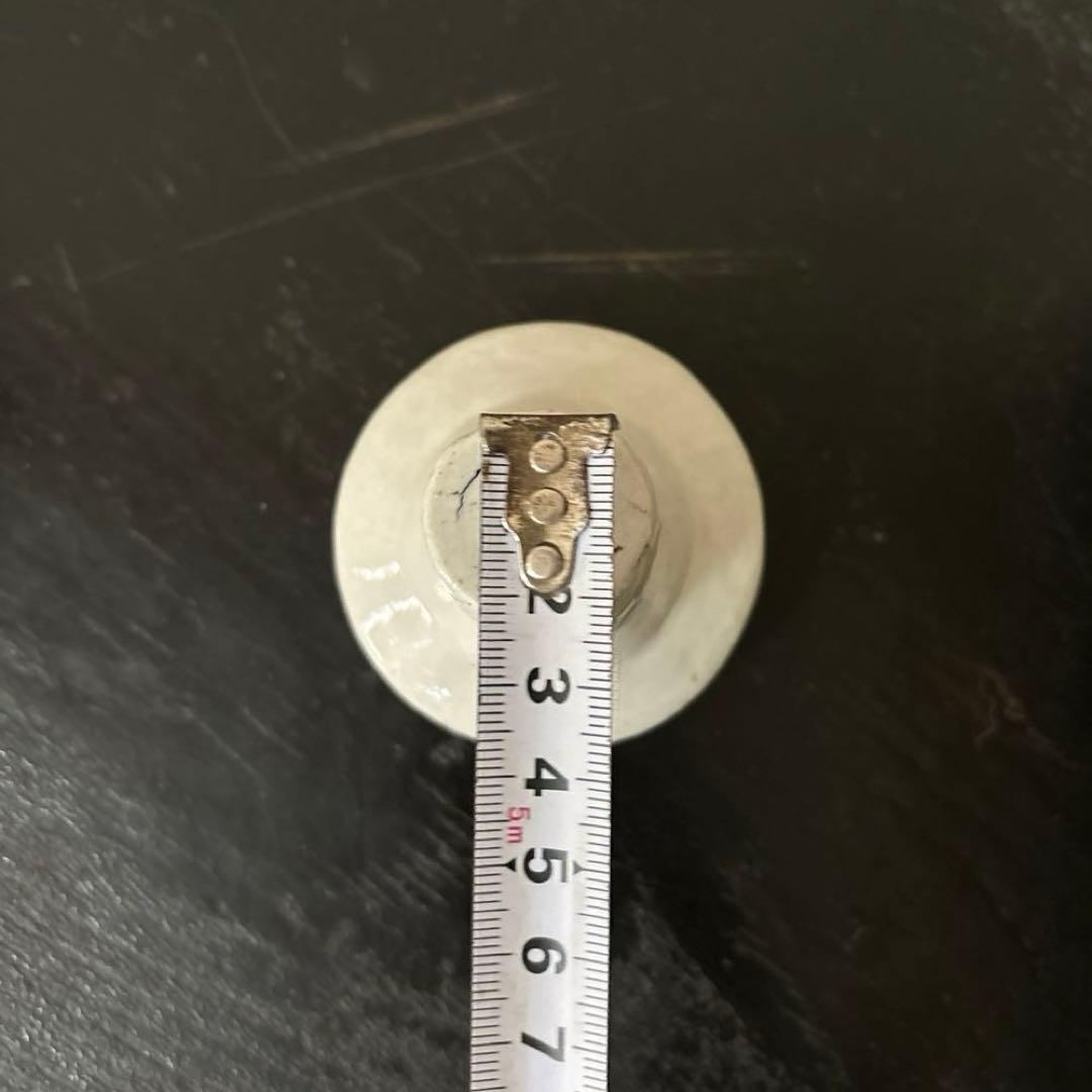 李朝餅型　⑤菓子型　白磁　堅手　韓国アンティーク　古道具　古民芸　古陶磁