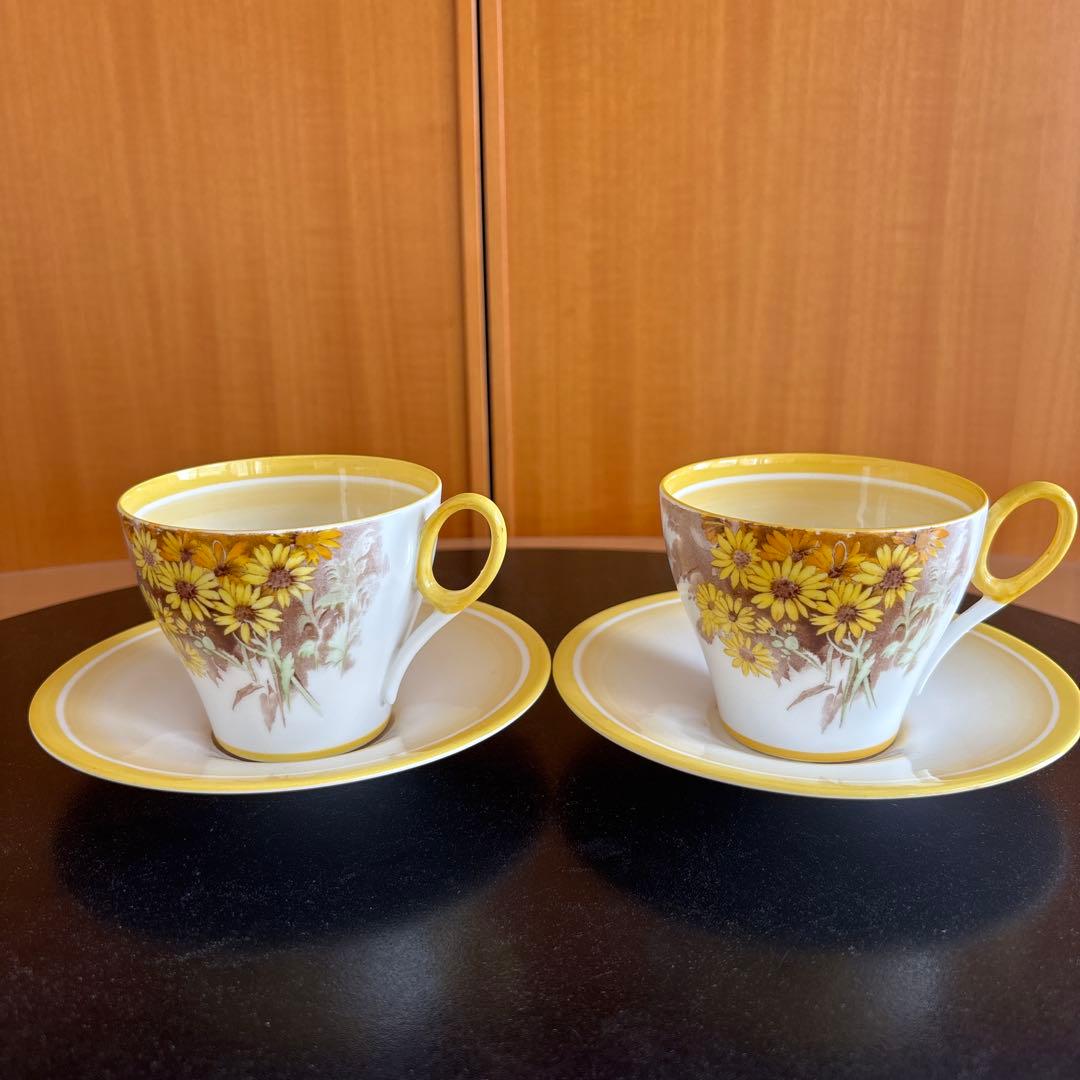 イギリスアンティーク シェリーShelley花柄ティーセット