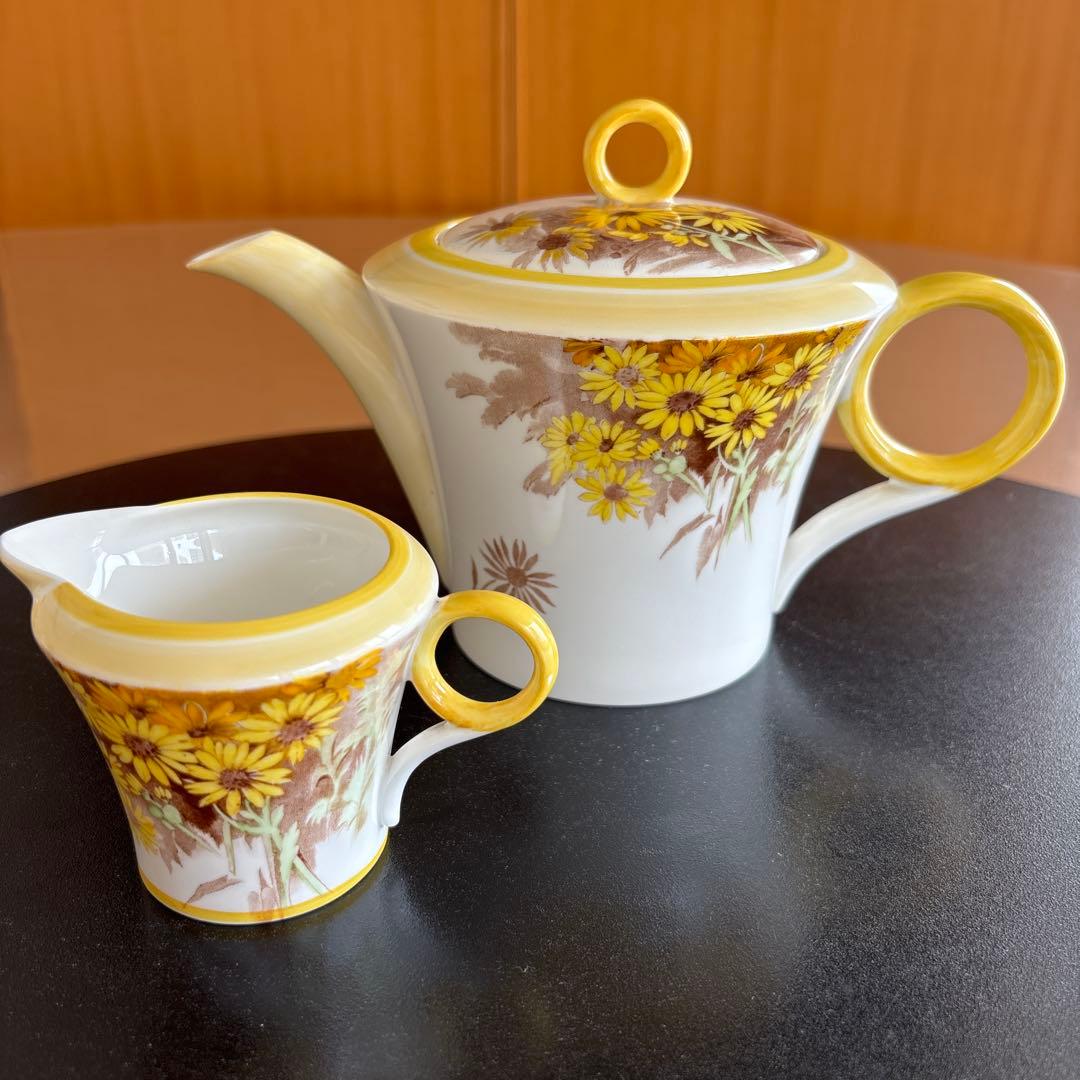 イギリスアンティーク シェリーShelley花柄ティーセット