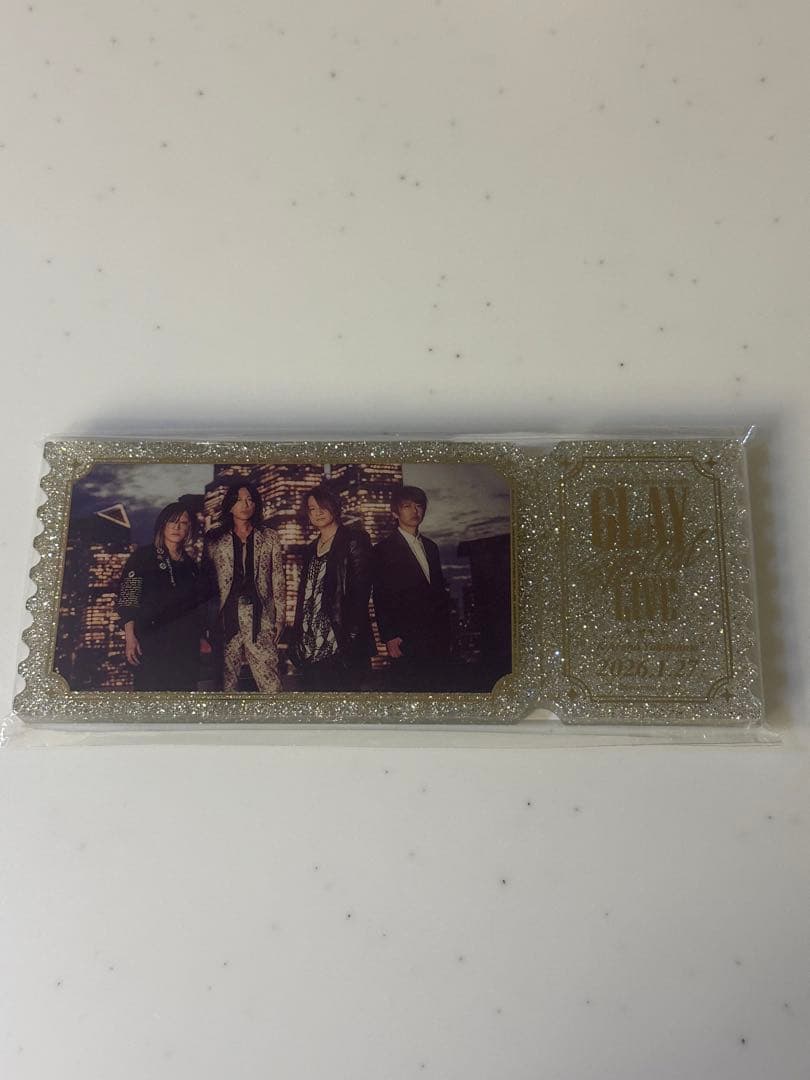 GLAY Special LIVE記念アクリルブロック