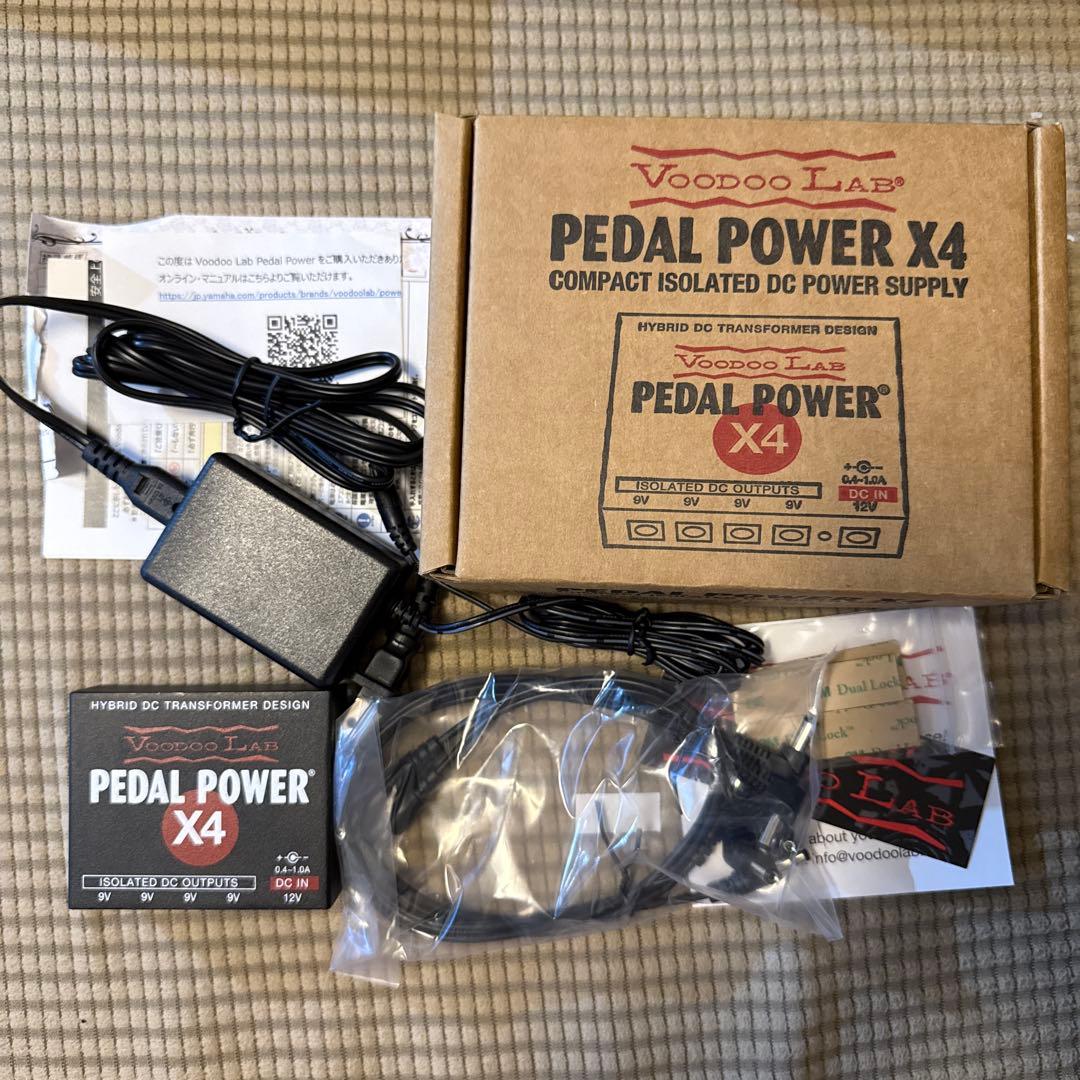 ギター VOODOO LAB Pedal Power x4