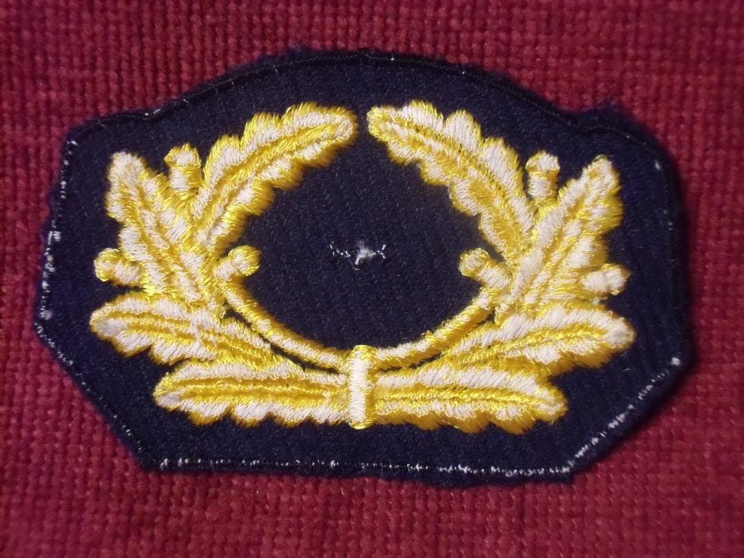 ＮＶＡドイツ人民軍/東ドイツ軍＊海軍＊１９６２布クランツ/帽章（実物）