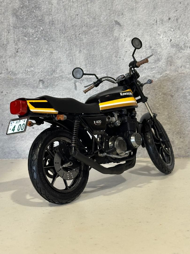 カワサキZ400FX プラモデル完成品