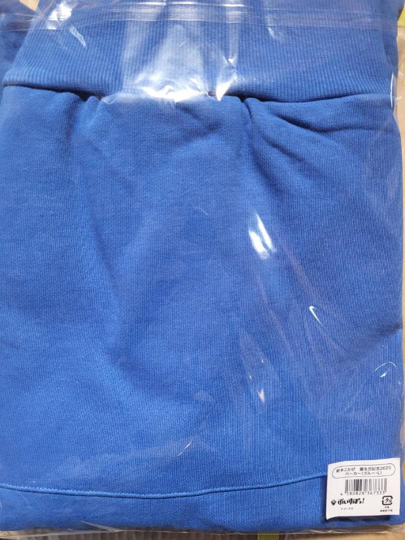 ぶいすぽっ！紡木こかげ　誕生日記念2025 パーカー