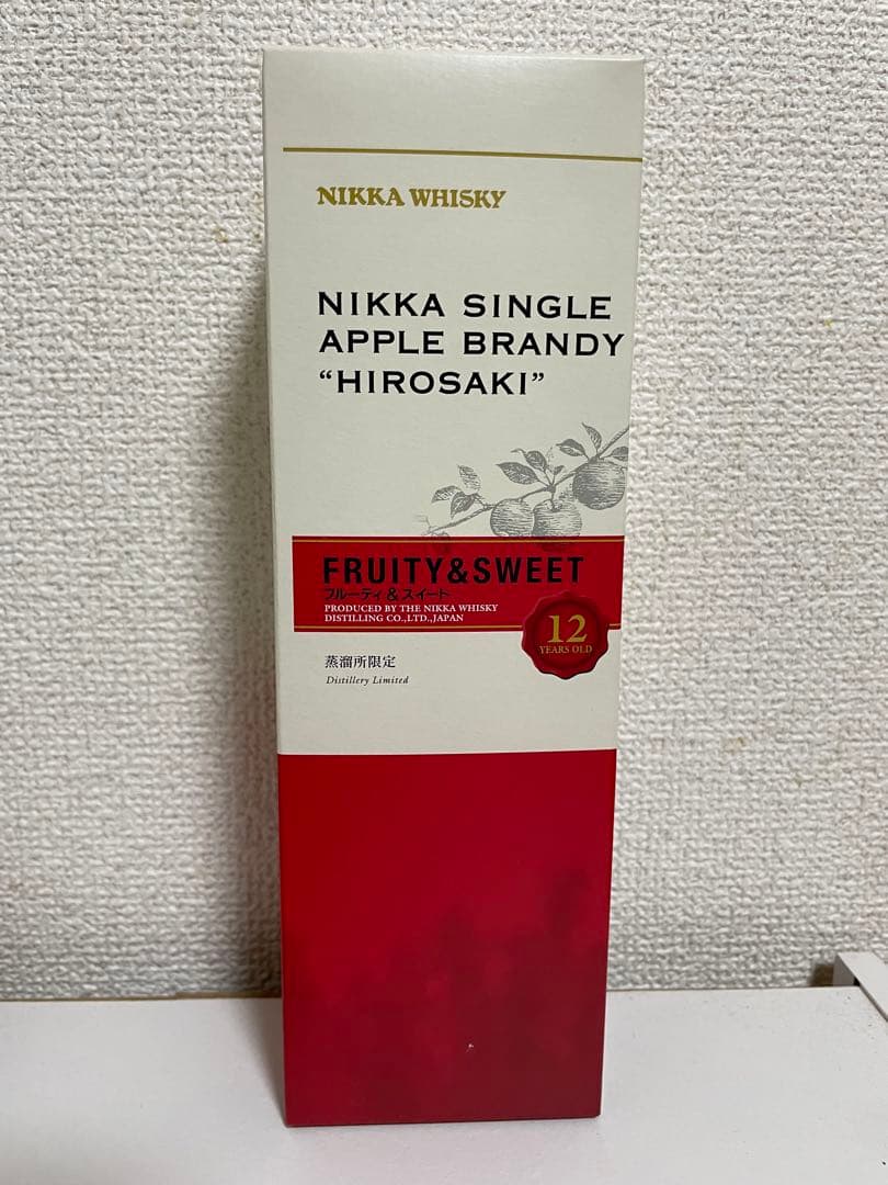 最終値下げ　ニッカ　アップルブランデー 『弘前』12年 40度 500ml 新品
