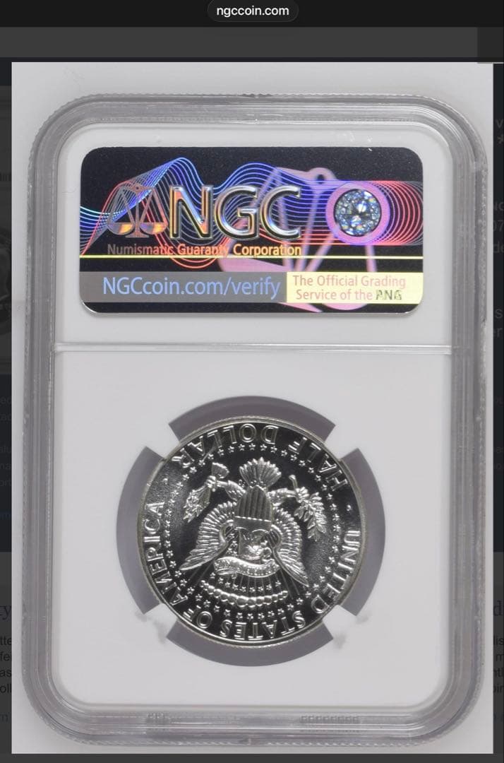 1964 ケネディ ハーフダラー NGC PF67★ スター付