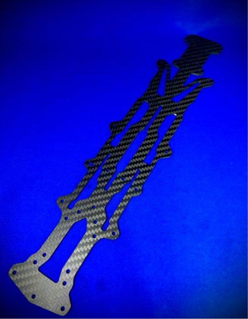 ヨコモ YD-2R用　ナローメインシャーシ　特注綾織　RC 蕨山Carbon