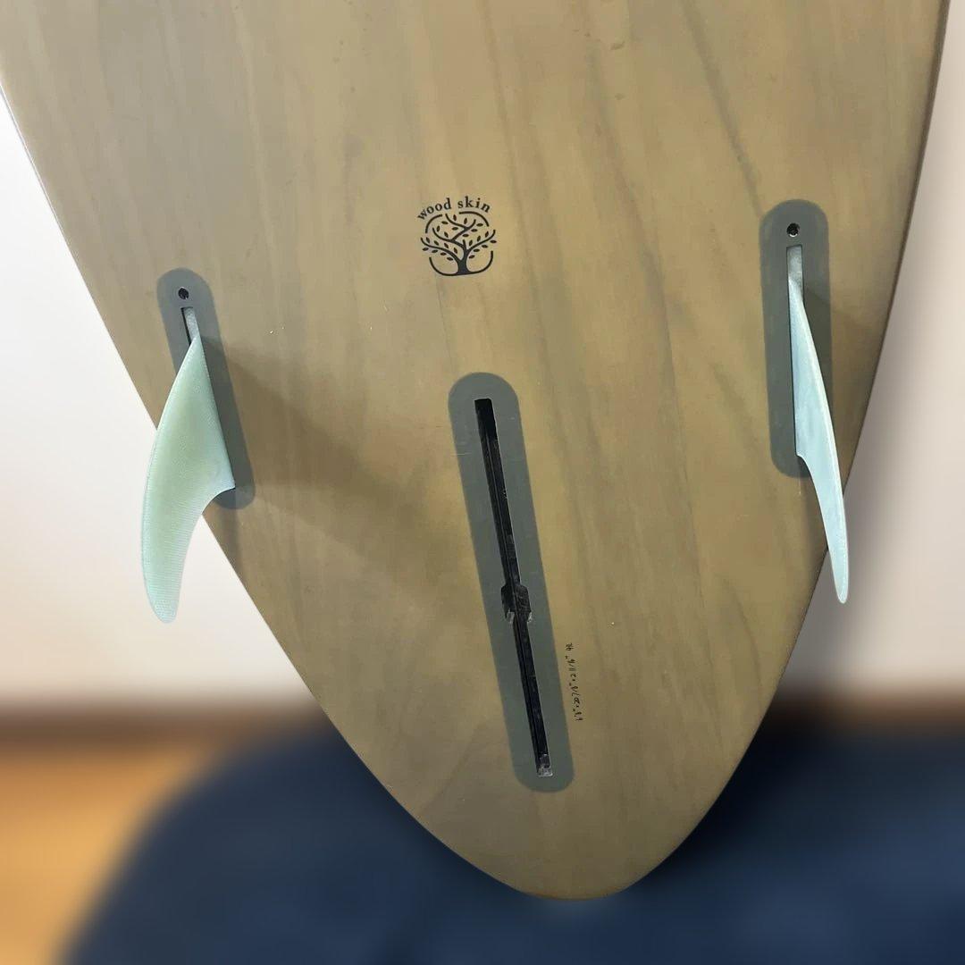 S*o様 nanazeroサーフボードミッドレングスWOODSKIN MID02