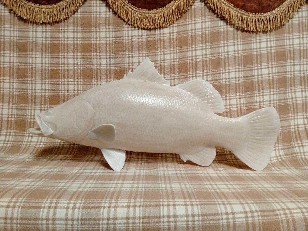 ハンドメイド　50cmアカメ フィギュア　レプリカ魚模型　未塗装　ガレージキット