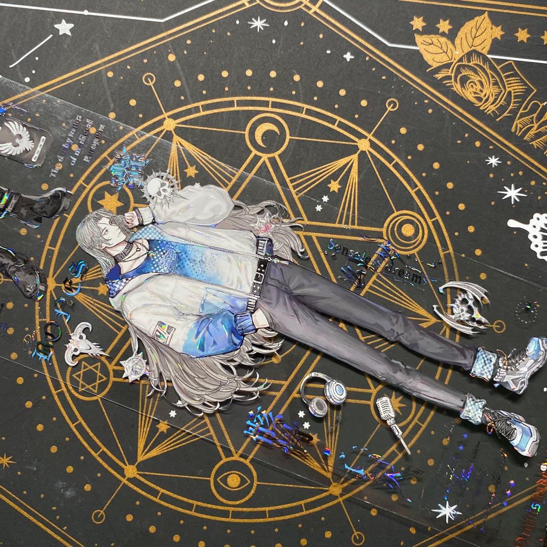 【9237】海外　マステ　中古巻　貝殻光マスキングテープ　人物系　男子　残量多め