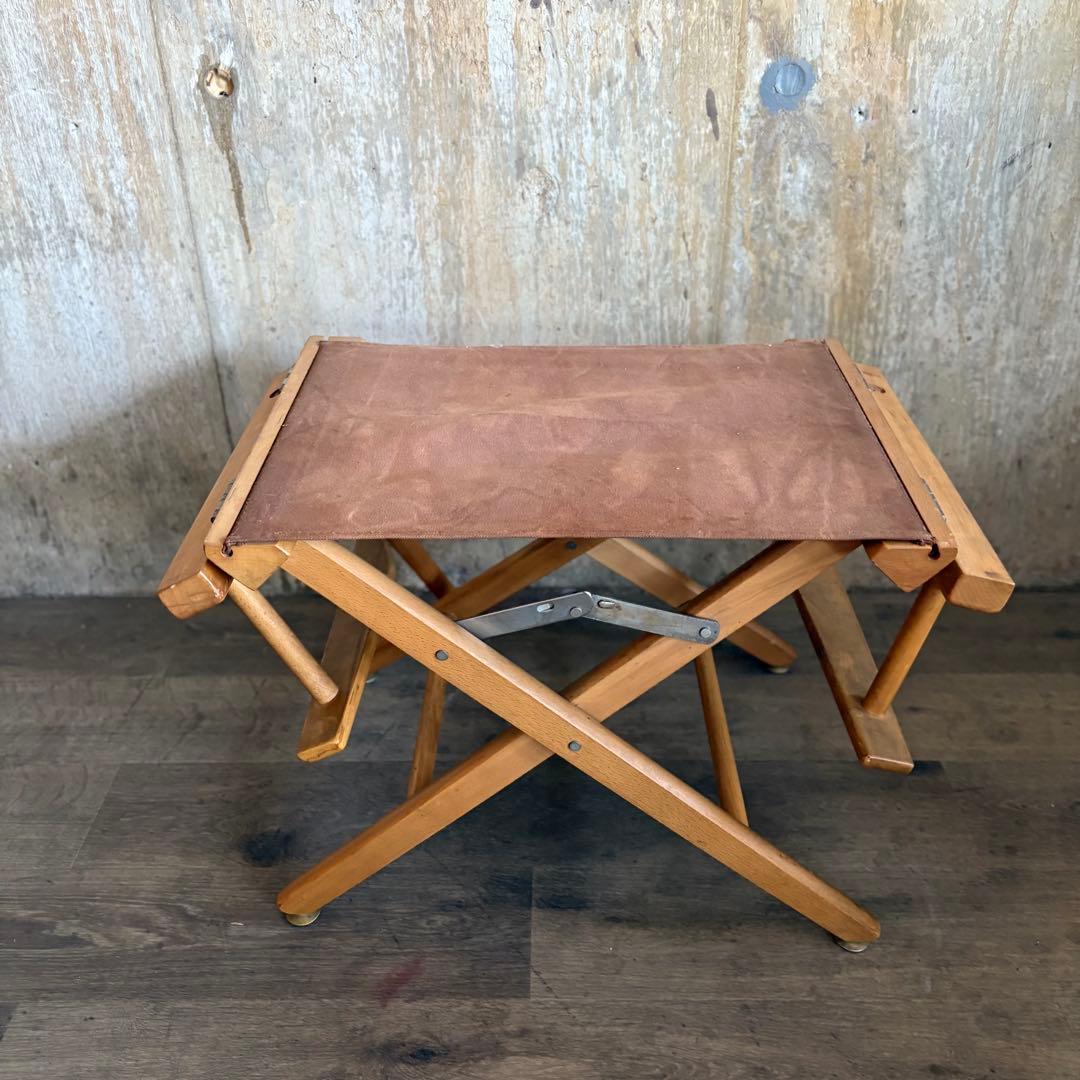 ヴィンテージ　ディレクターズチェア　フォールディングチェア