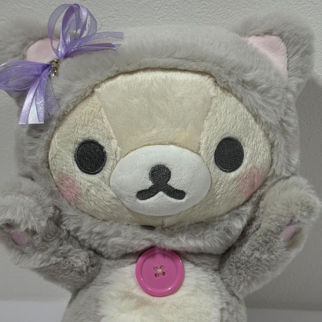鏡の中のコリラックマ　M ぬいぐるみ　リラックマ　サンエックス　ねこ 着ぐるみ