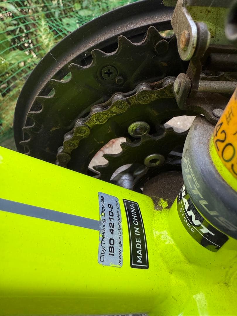 Giant クロスバイク ESCAPE RX3 ライムイエロー　M