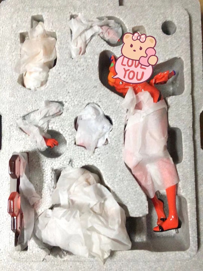 新世紀エヴァンゲリオン アスカ ガレージキット ガレキ スタチュー ①②