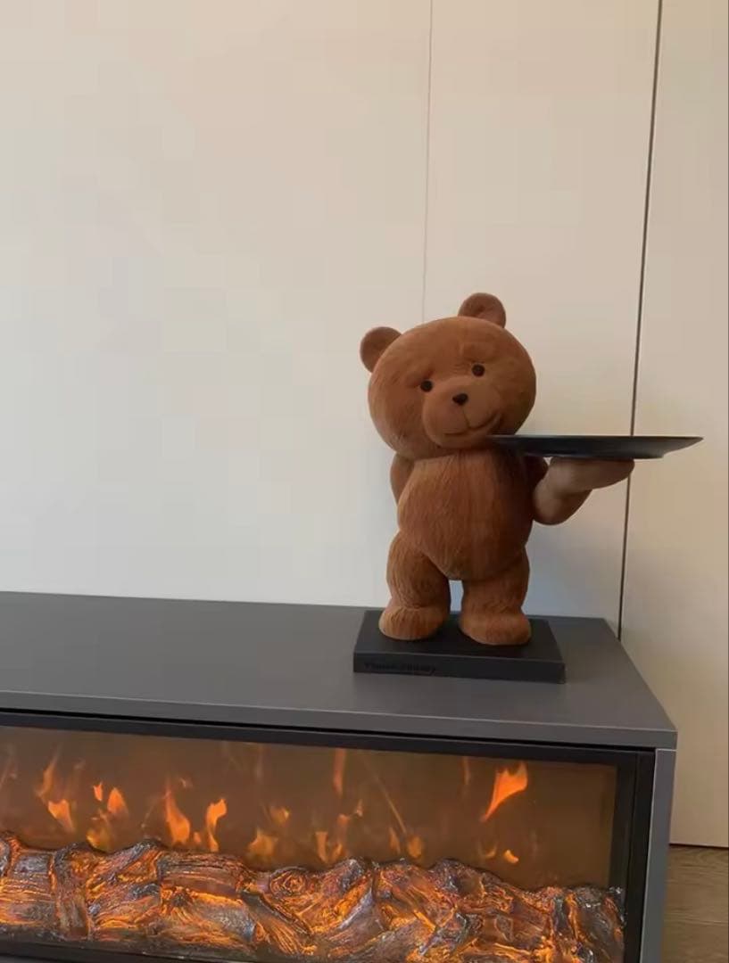 ted風テディーベア 小物置き テッド くま 熊 テーブル フィギュア
