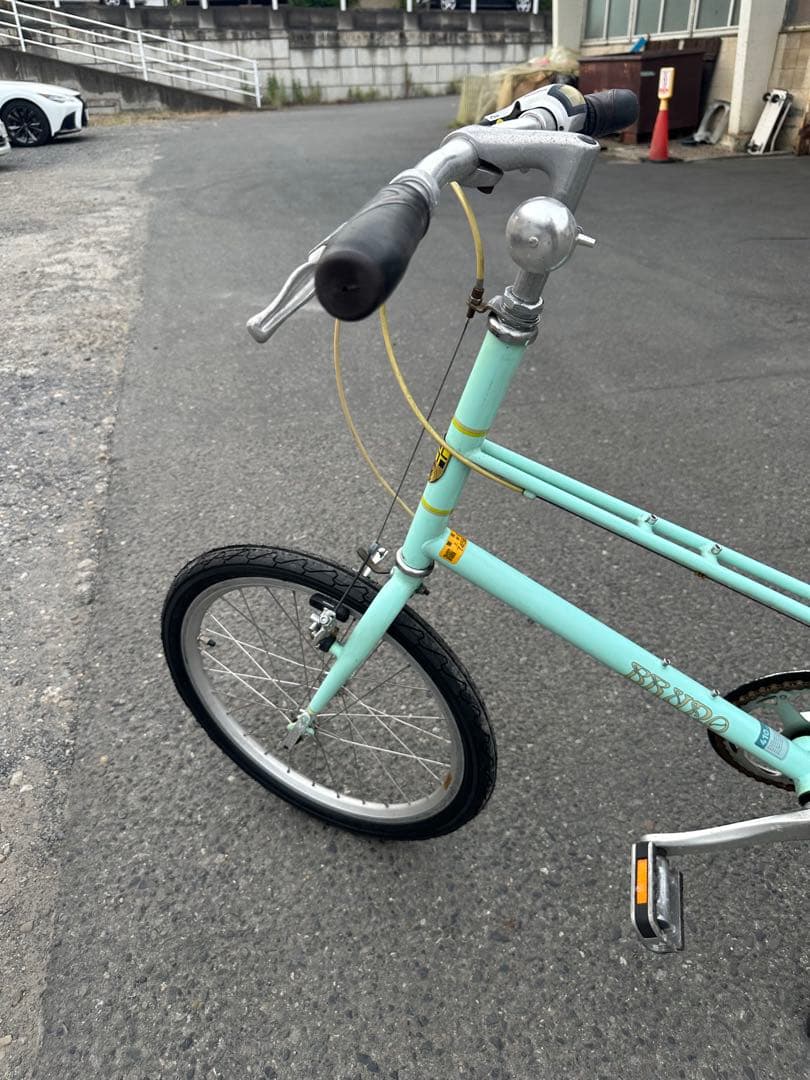 ミニベロ BRU NO自転車 ミントグリーン