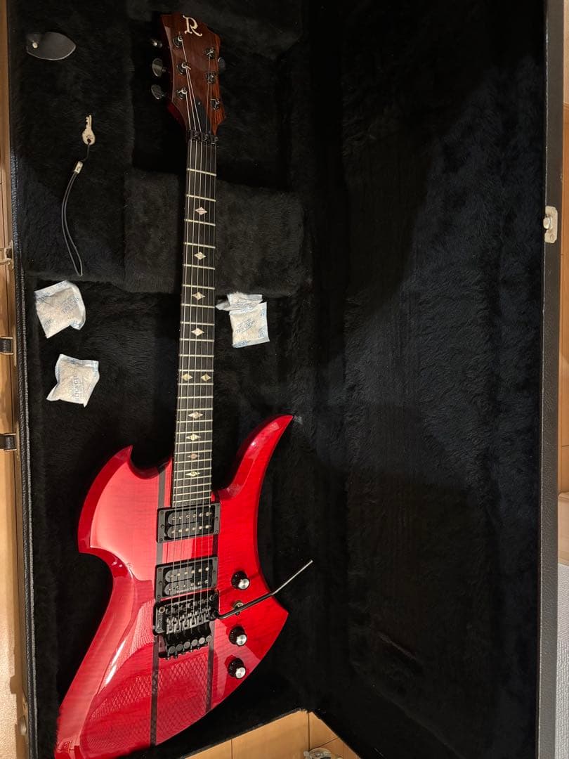 BC.RICH エレキギター レッド　モッキンバード