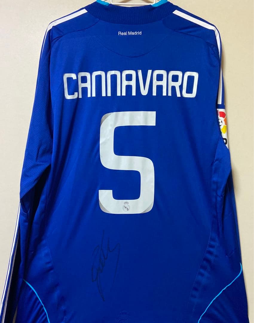 ファビオ・カンナヴァーロ直筆サインユニフォーム