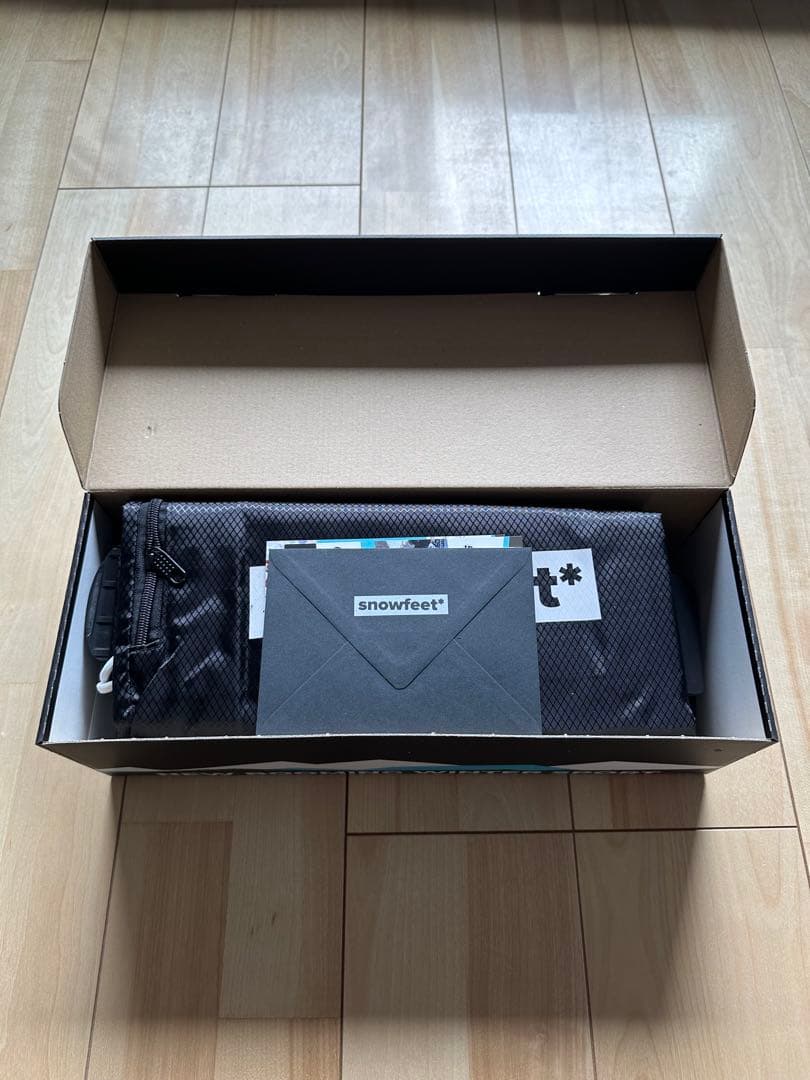 【正規品】 スノーフィートミニ キッズモデル 専用Wax付き ブラック