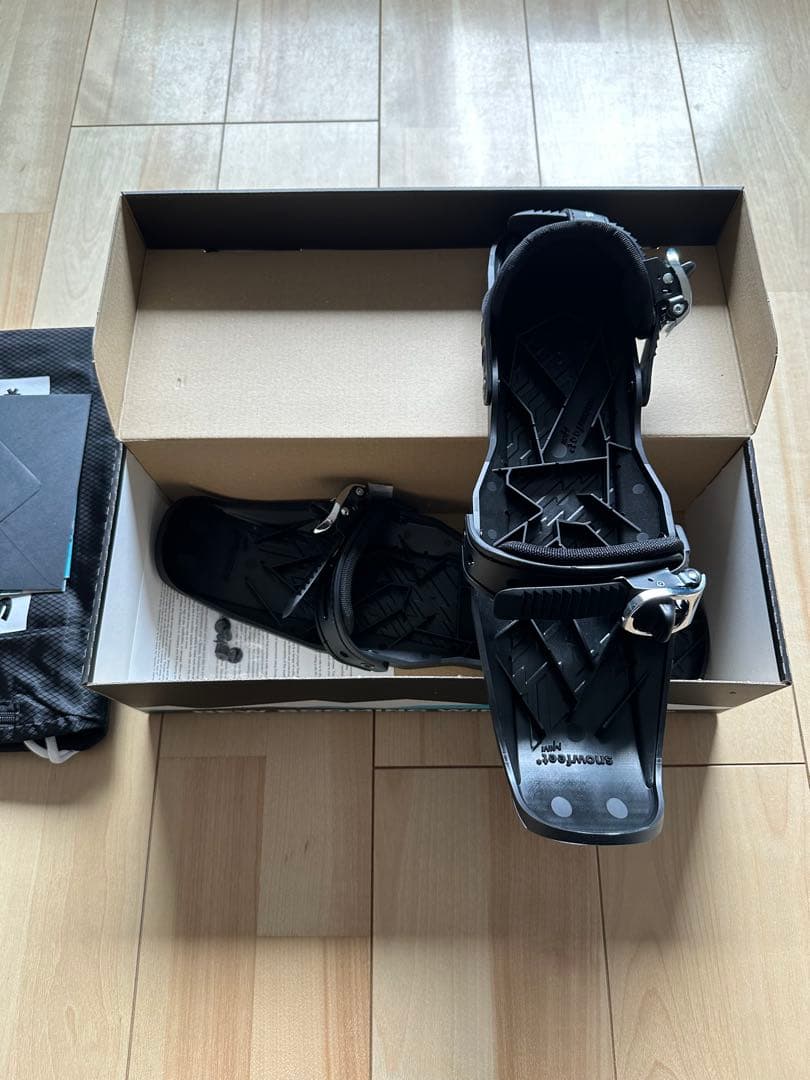 【正規品】 スノーフィートミニ キッズモデル 専用Wax付き ブラック