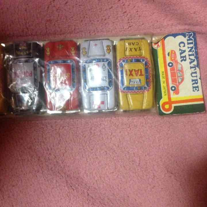 ミニカー 年代物です。