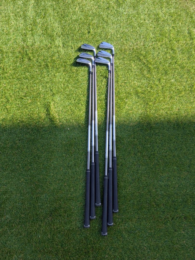 テーラーメイドP790 アイアン５〜P6本セット スチールファイバー i95S