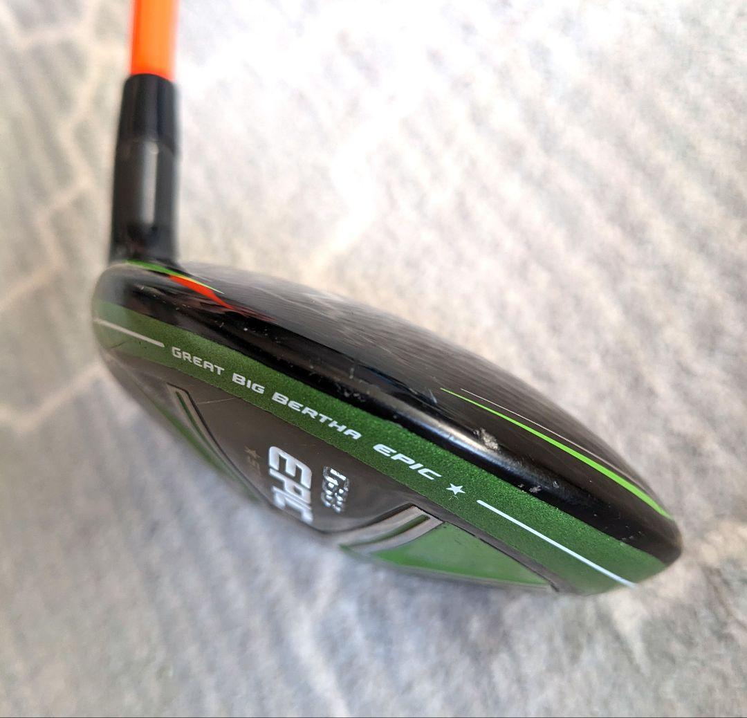 キャロウェイ GBB EPIC STAR 7w 21° ATTASリシャフト