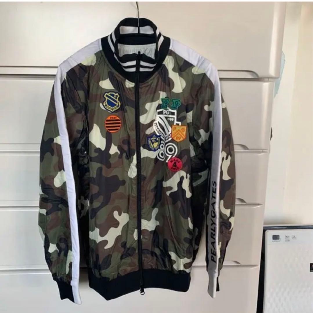 未使用品パーリーゲイツカモフラリバーシブル4wayジャケットサイズ1