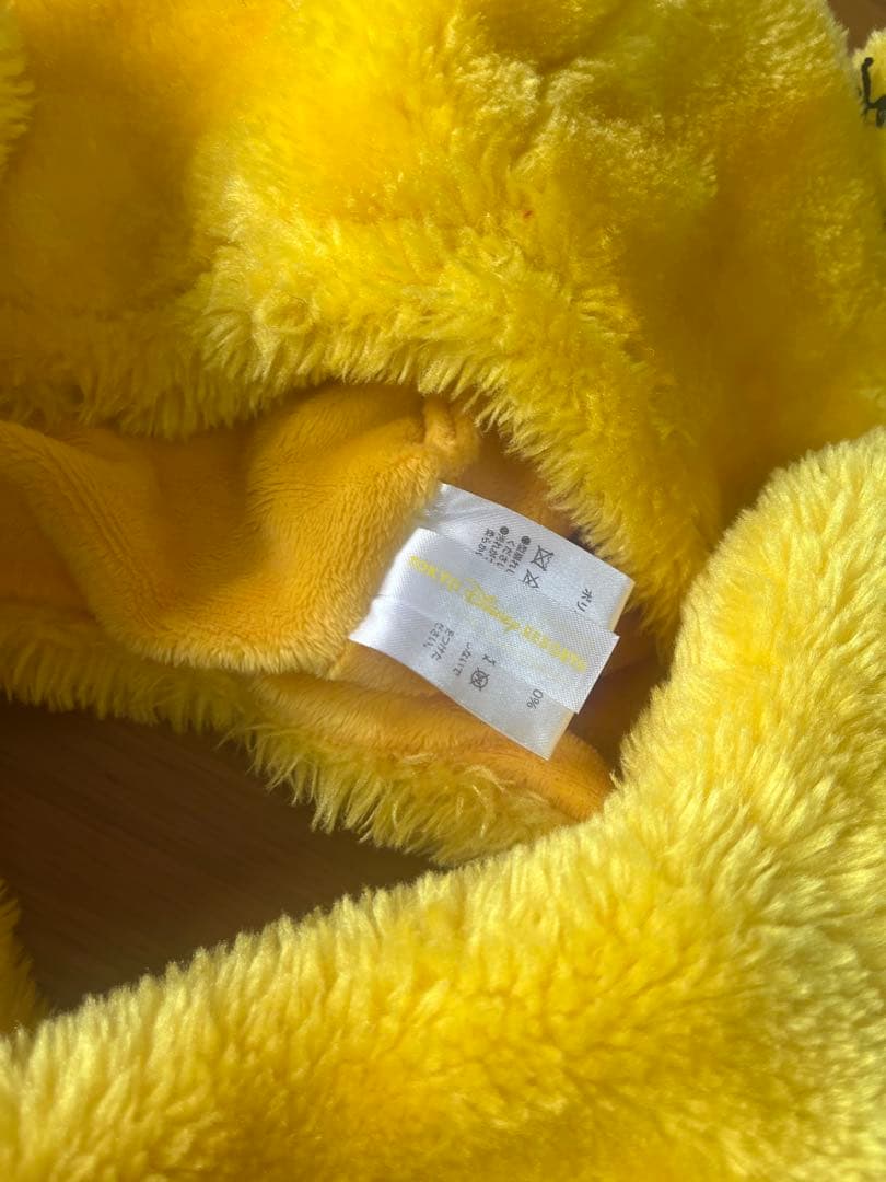 レア ディズニー プーさん マフラーキャップ　ファンキャップ　被り物