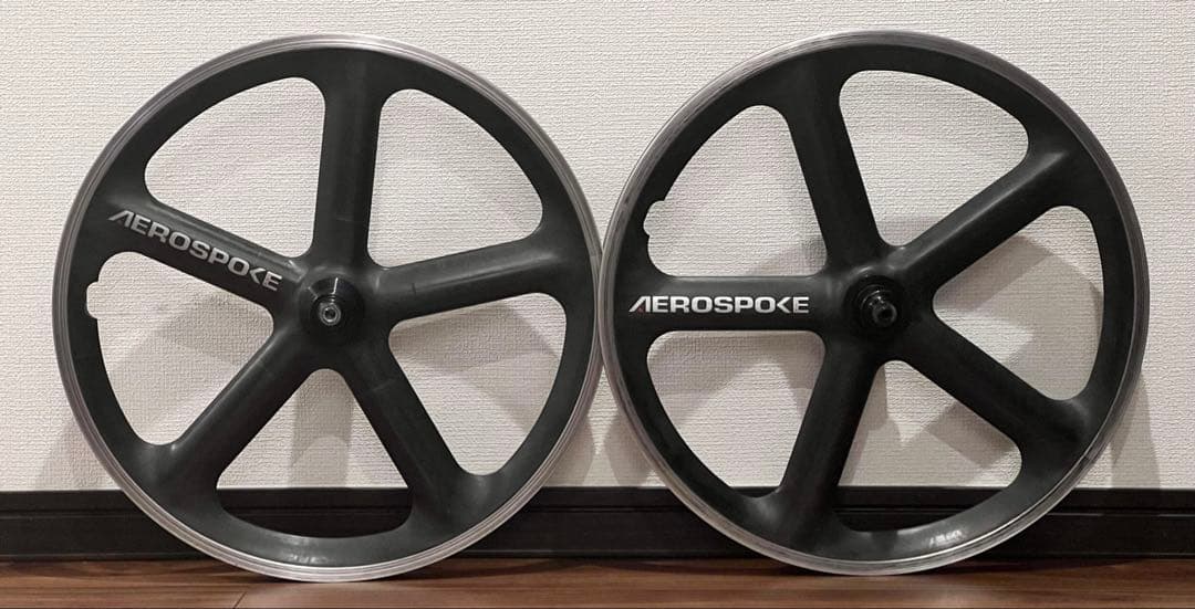 エアロスポークAEROSPOKE 406 20インチ カーボンホイール前後セット
