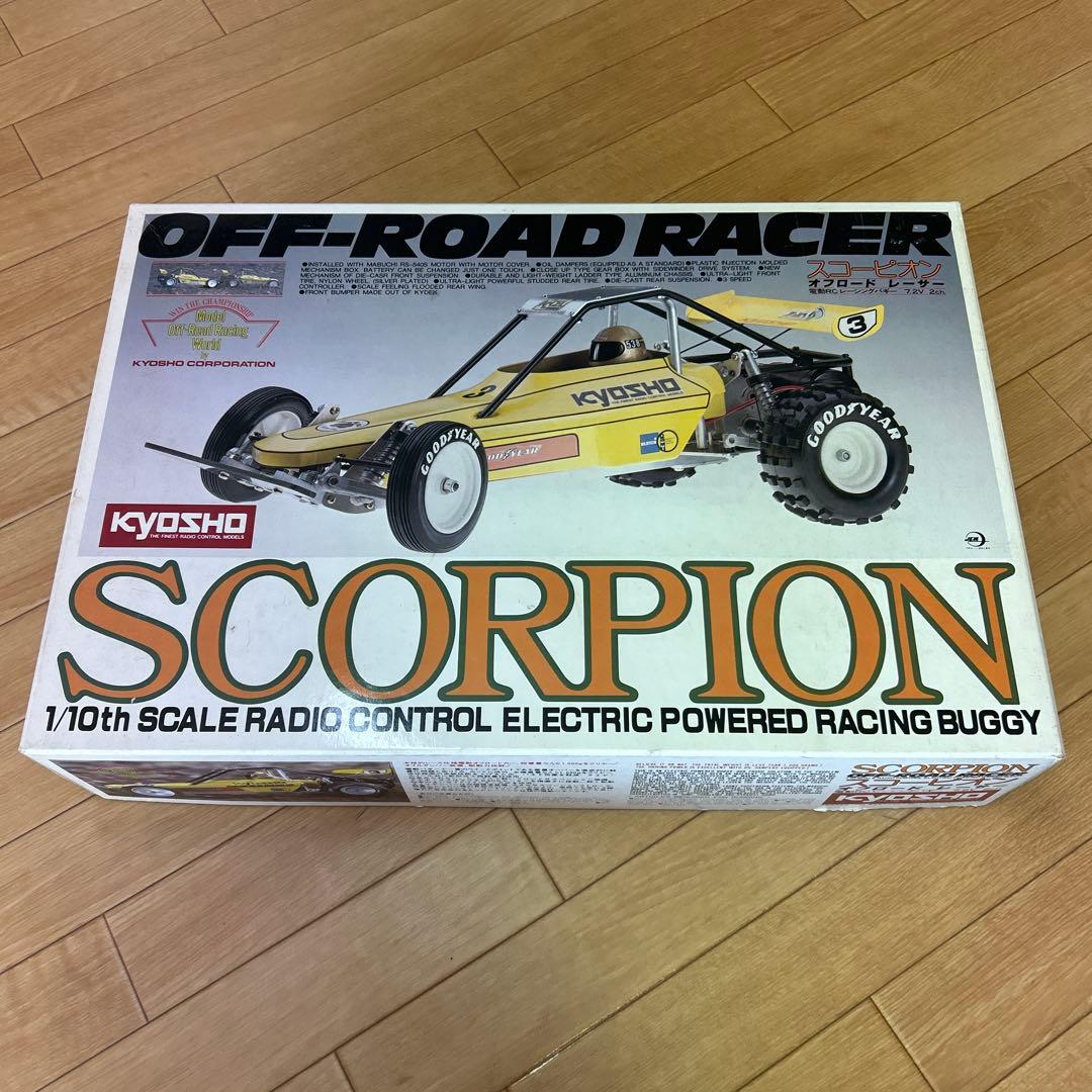 希少 京商 スコーピオン 当時物 未組立