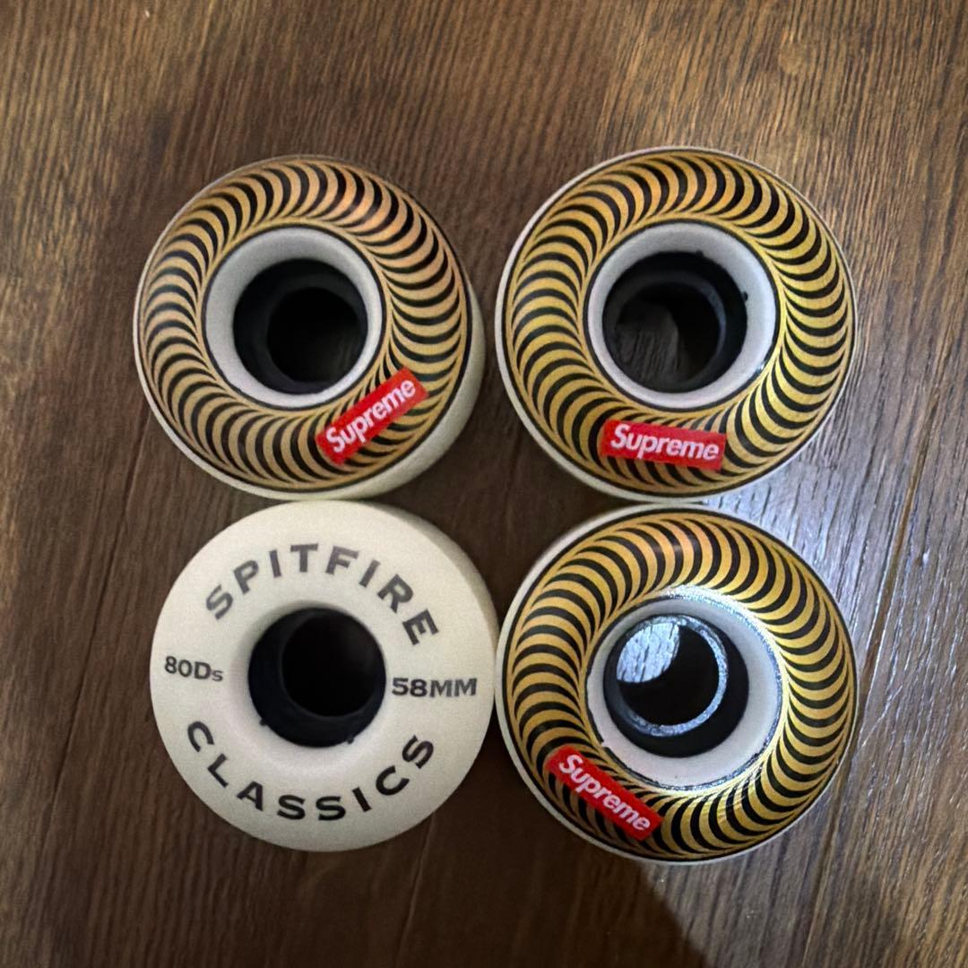 スケートボード Supreme Spitfire Classics 58MM 80duro